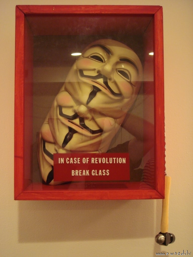 In case of revolution