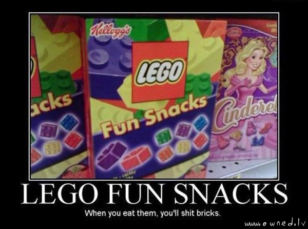 Lego snacks