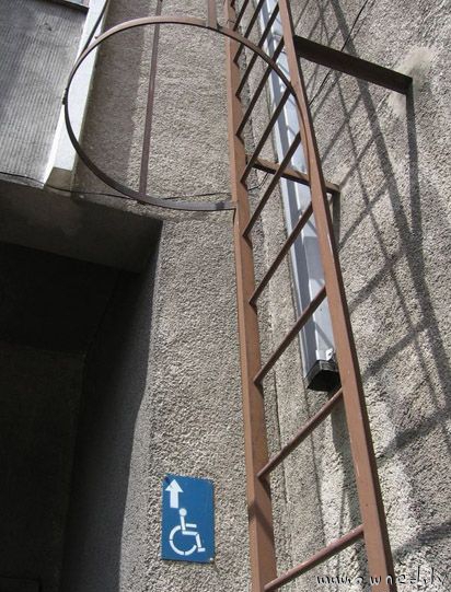 Handicapped ramp