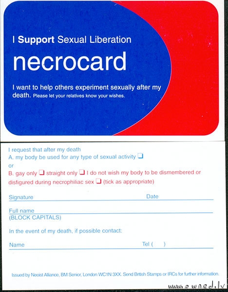 I support sexual liberation