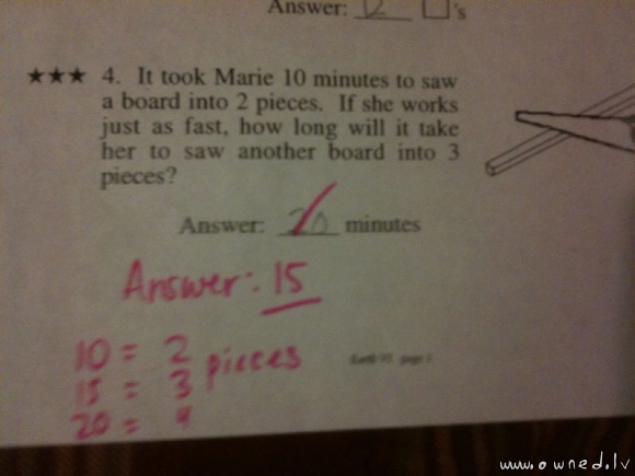 Teacher fail