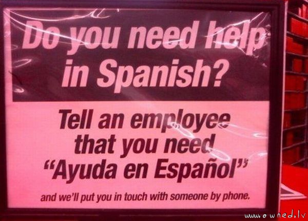 Dont speak english ?