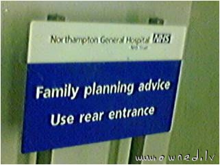 Family planning advice