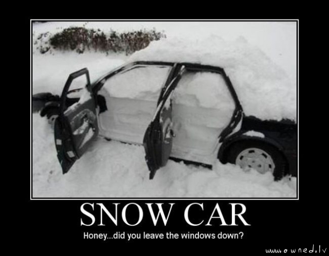 Snow car