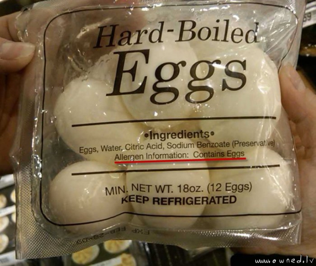 Contains eggs