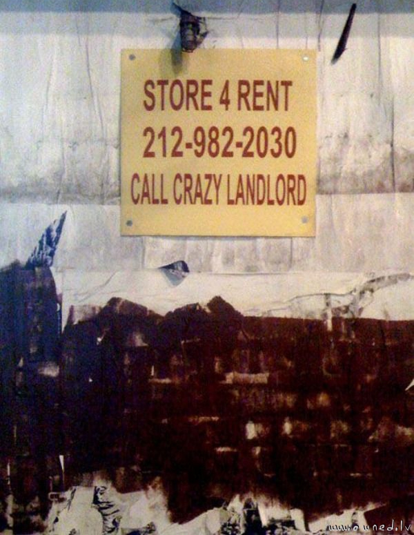 Call crazy landlord