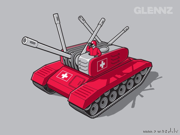 Swiss tank