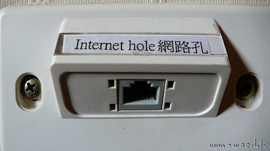 Internet hole