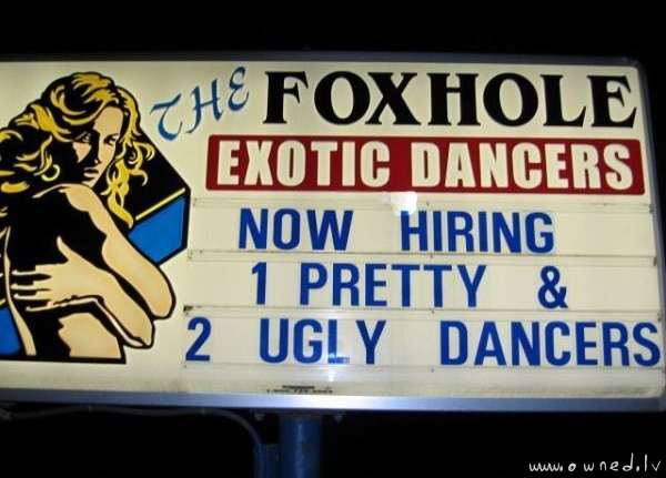 Now hiring