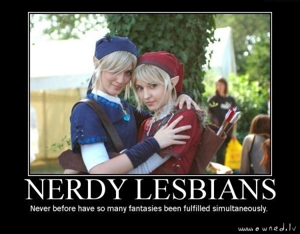 Nerdy lesbians