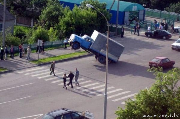 Overweight truck