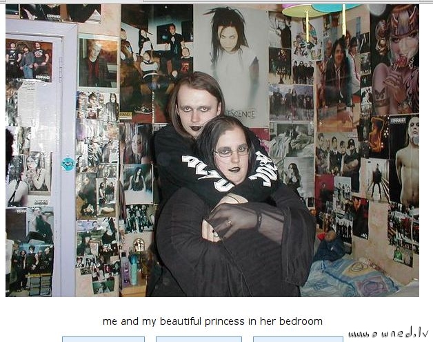 Goth couple