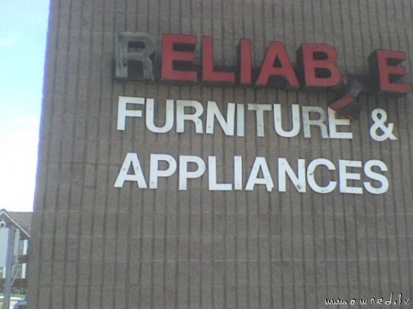 Reliable furniture