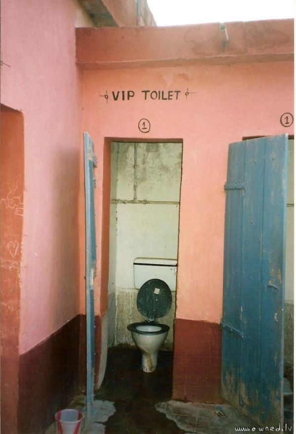 VIP toilet