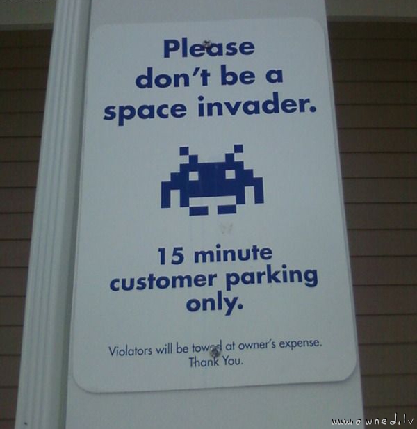 Dont be space invader