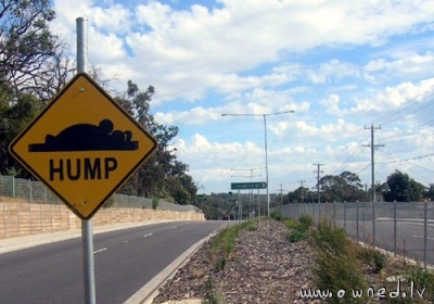 Hump sign