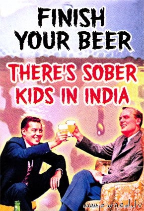 Finish your beer