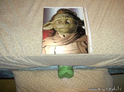 Yoda adult toy