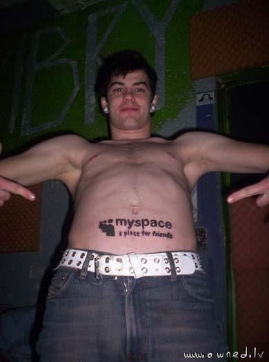 MySpace tattoo