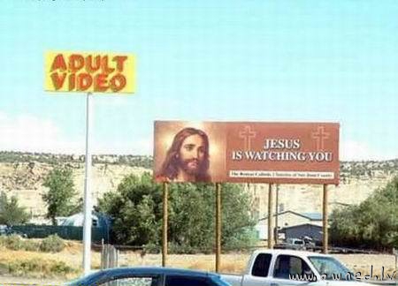 Jesus is watching you