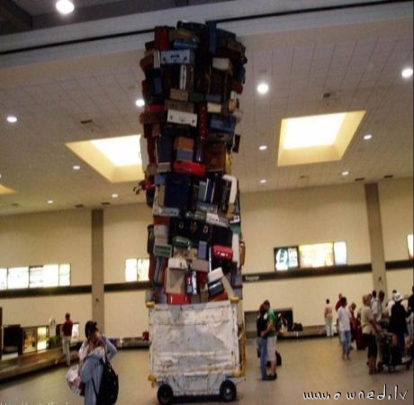 Bag tower