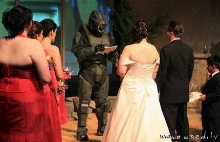 Nerdy wedding