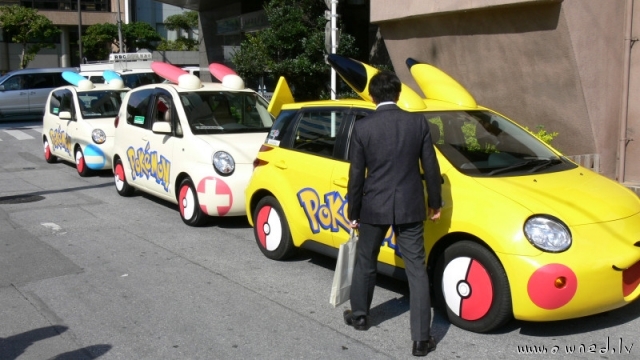 Pokemon cars