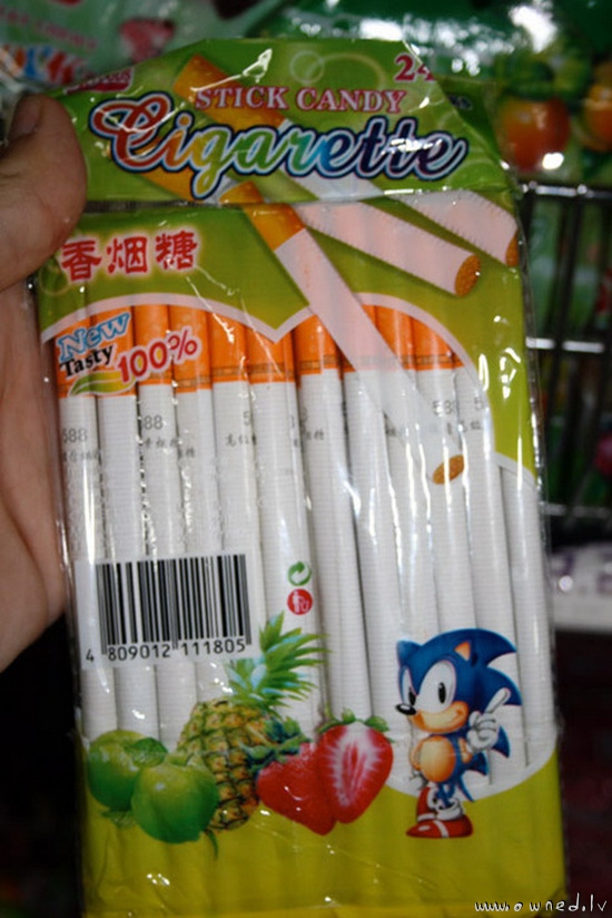 Supersonic cigarette