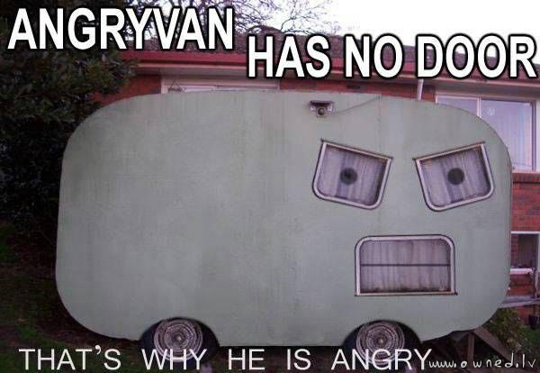 Angry van