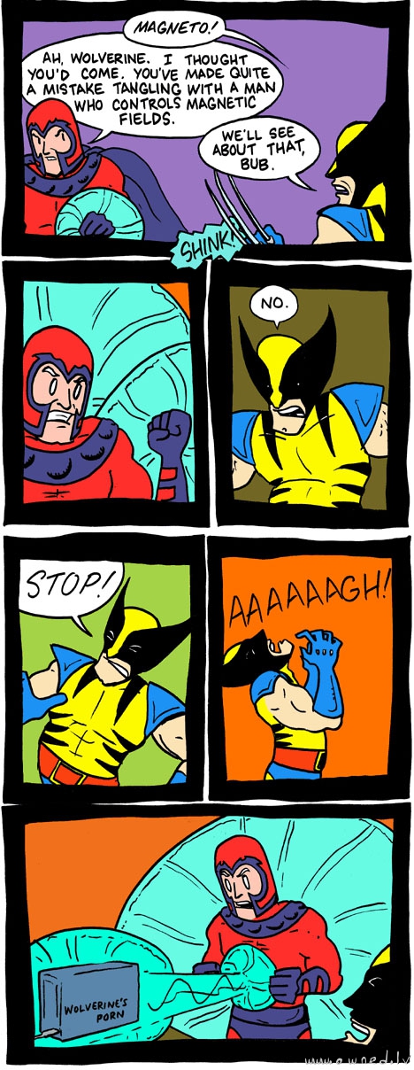 Magneto vs Wolverine