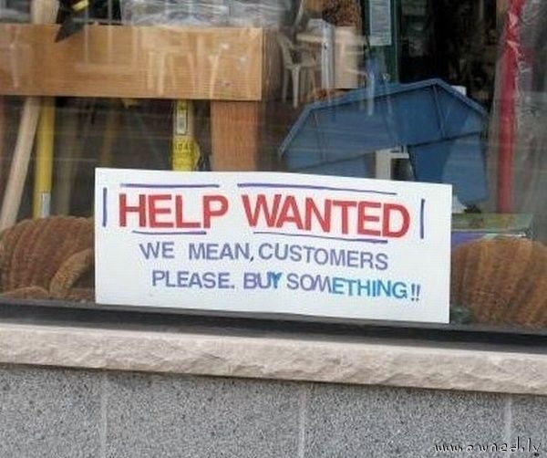 Help wanted