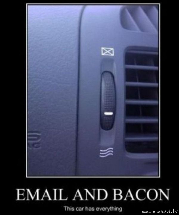 Email and bacon