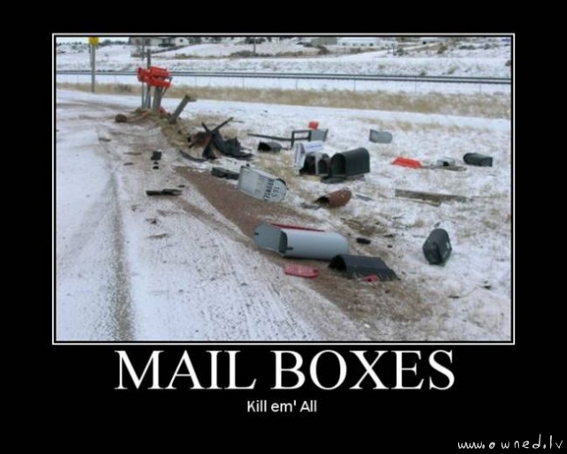 Mail boxes