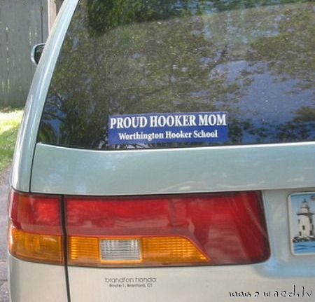 Proud hooker mom