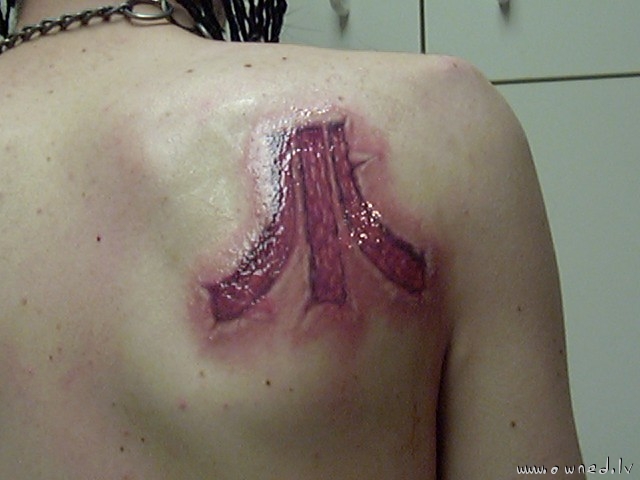 Atari tattoo