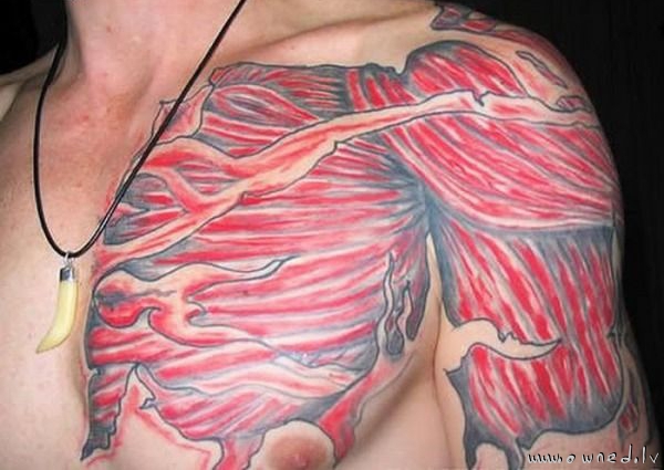 Scary tattoo