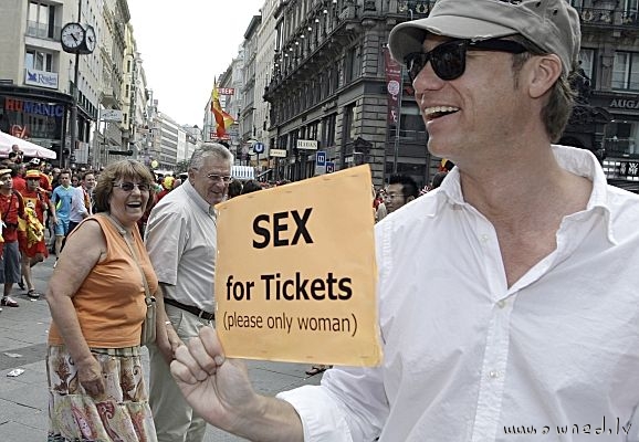 Sex for tickets