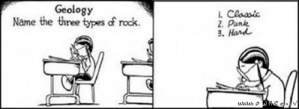 Types of rock