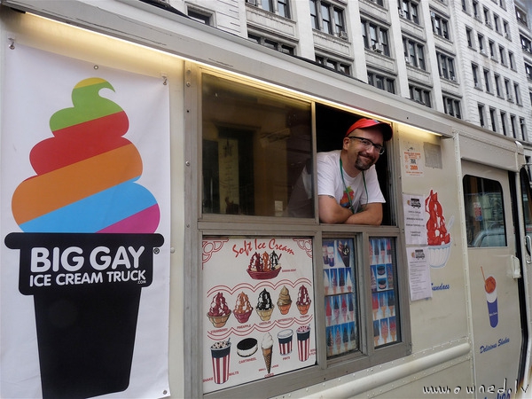 Big gay ice cream truck