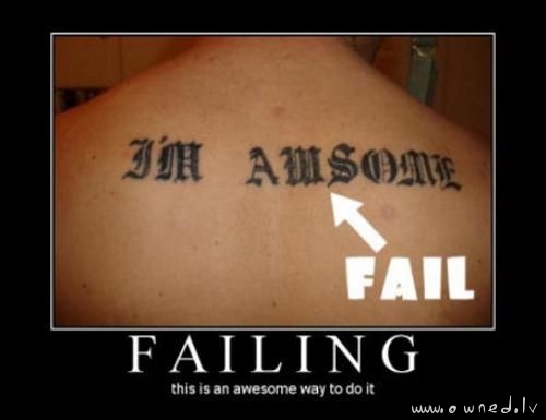 Failing