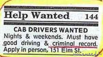 Help wanted