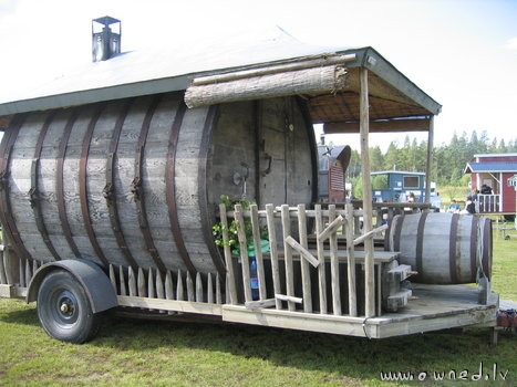 A beer van