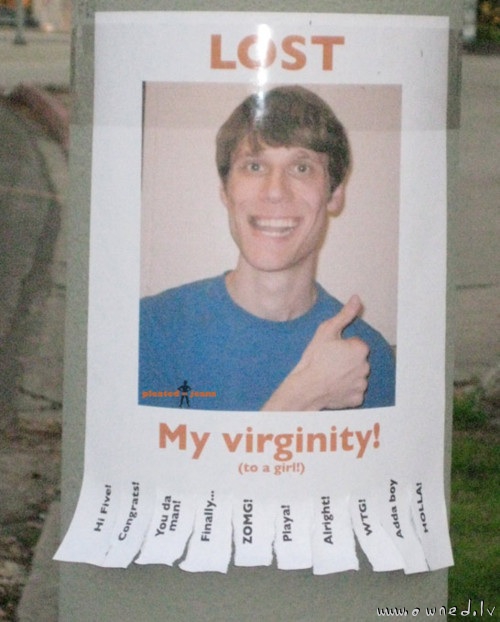 Lost my virginity