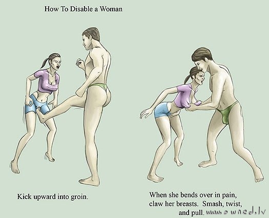 How to disable a woman