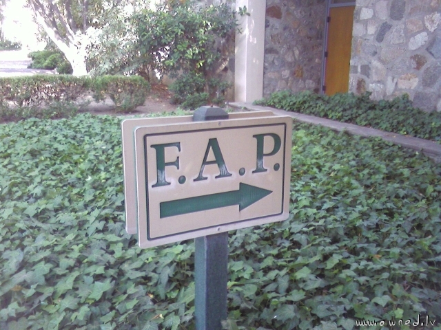 Fap that way