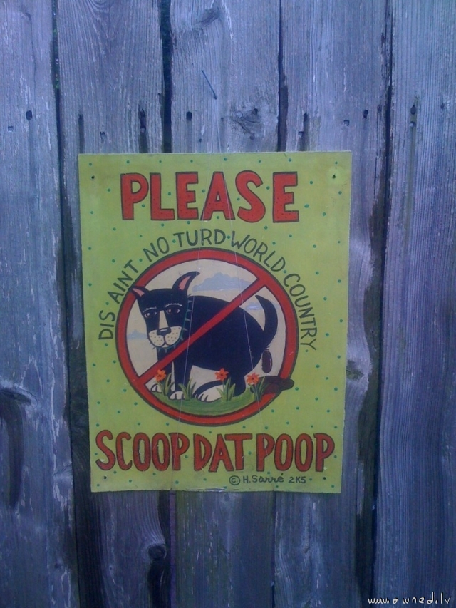 Scoop dat poop