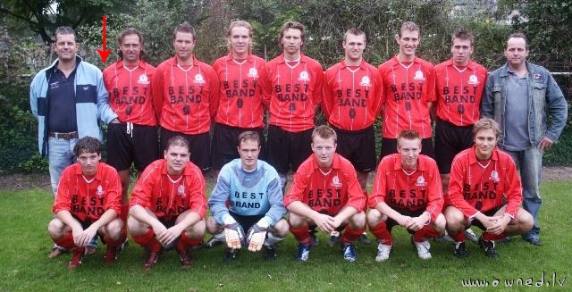 Soccer team ... Check guy on the left side