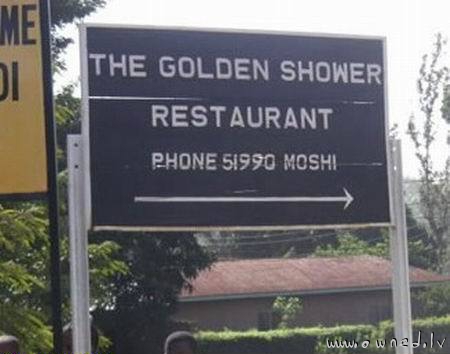 Golder shower