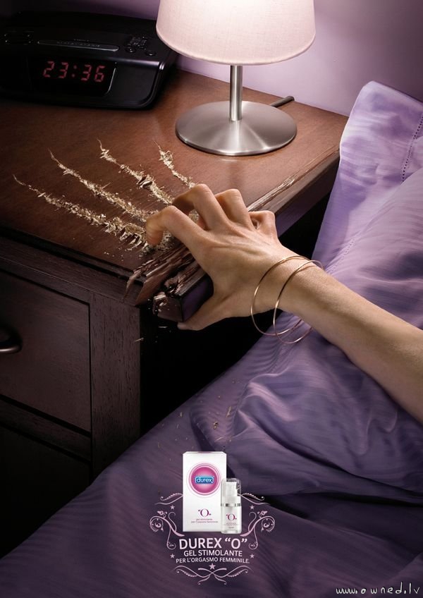 Condom advert