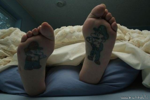 Super Mario tattoo